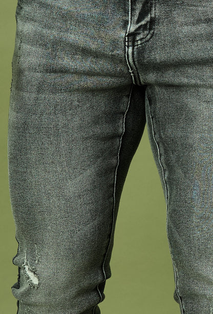 Jeans Slim-Fit grijs