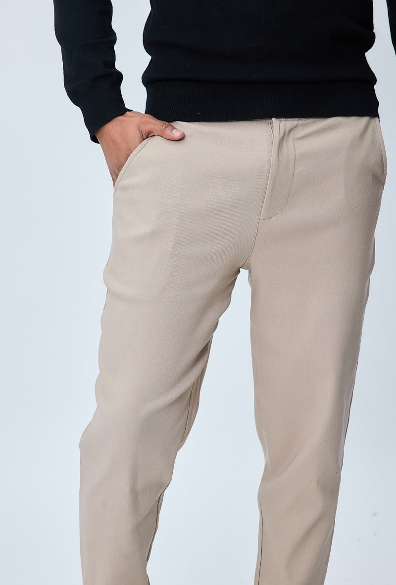 Pantalon 'Paris' stretch beige