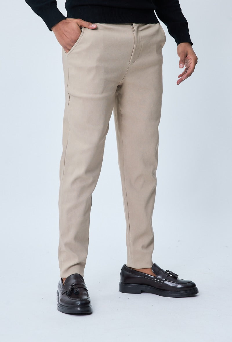 Pantalon 'Paris' stretch beige