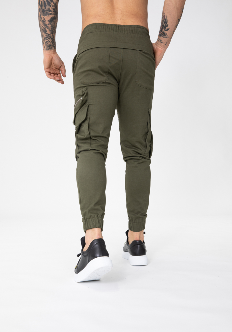 Cargo broek groen