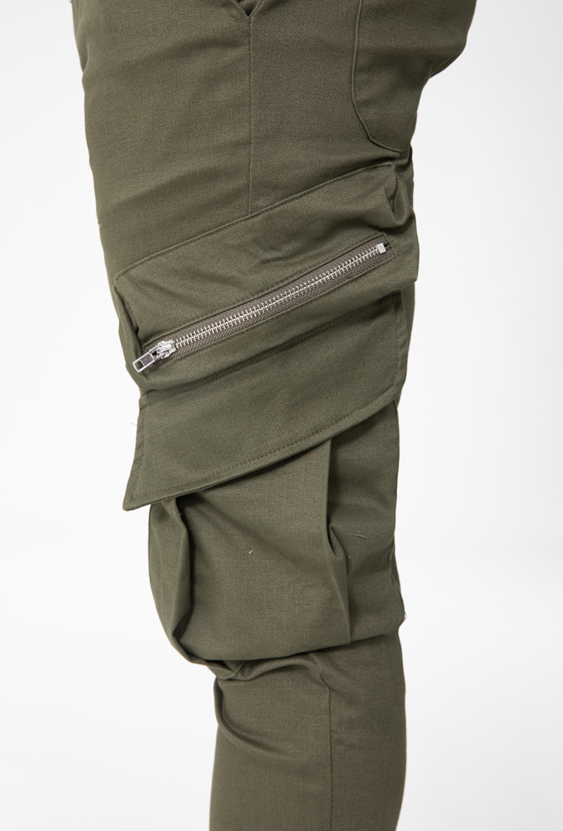 Cargo broek groen